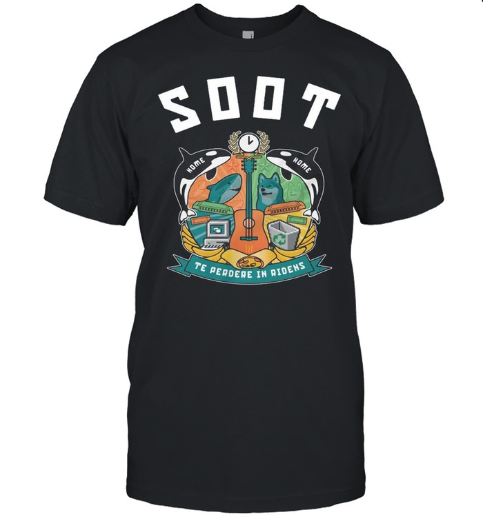 Wilbur Soot Merch Soot College Technicolour shirts Heaven Shirt