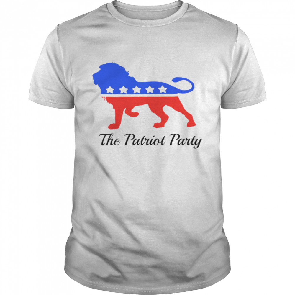 Lion the patriot party shirt
