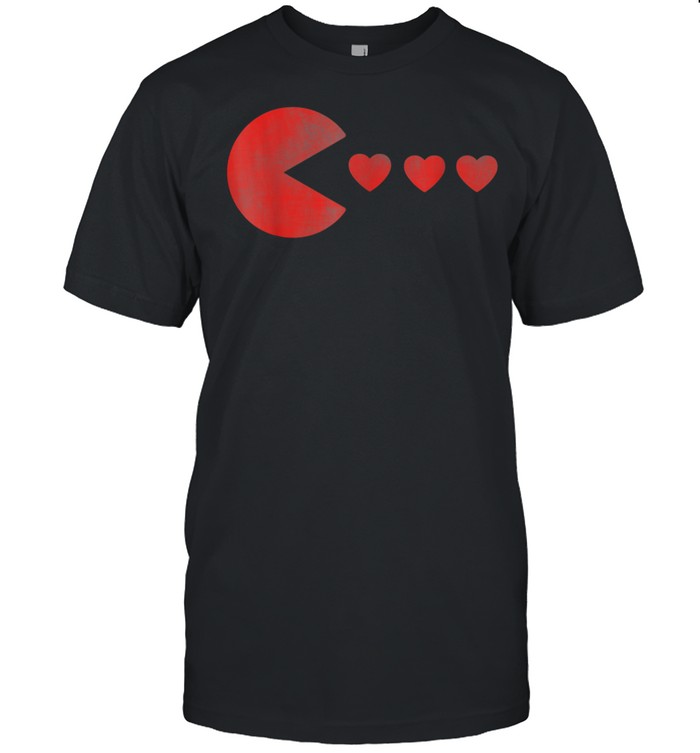 Valentiness Days fors Girlss Boyss Gamers Heartss shirts