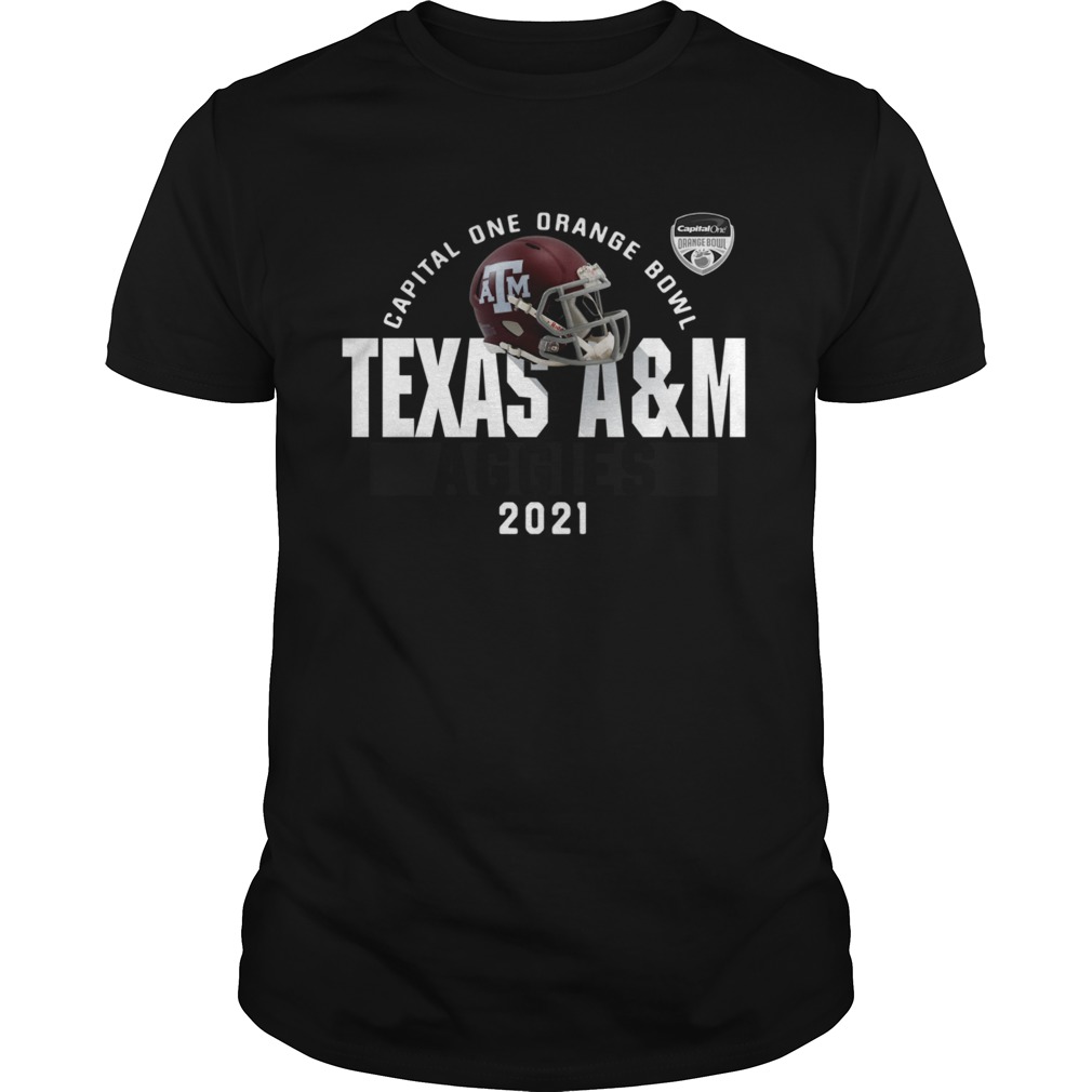 Capital one orange bowl Texas AM 2021 shirts