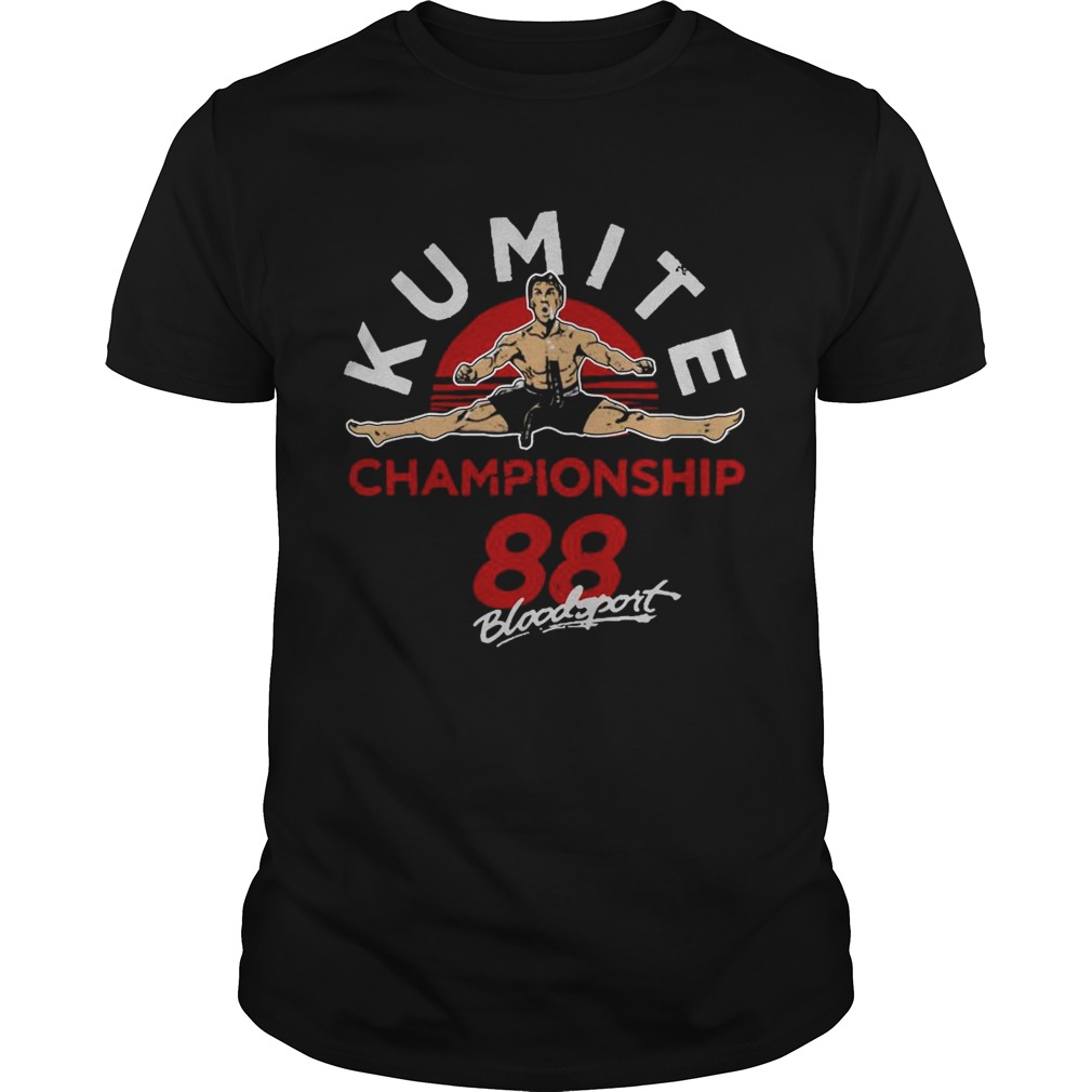 Kumite Championship 88 Bloodsport shirts