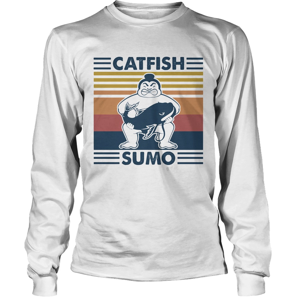 Catfish sumo vintage shirt, hoodie, sweater and long sleeve