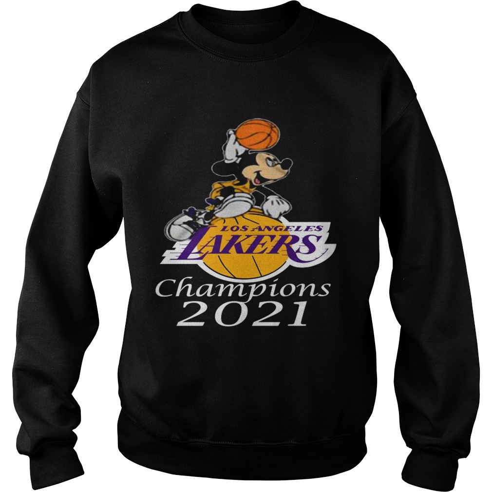 Mickey Mouse fan Los Angeles Lakers champions 2020 shirt, hoodie