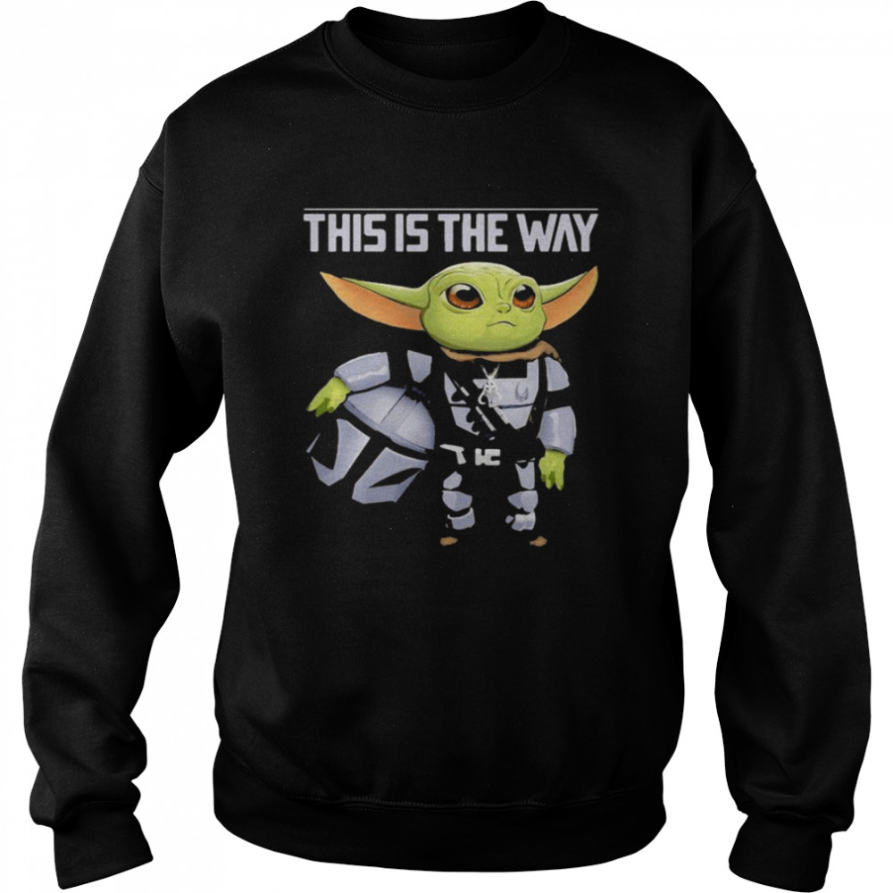 This Is The Way The Mandalorian Star Wars Baby Yoda Shirt Trend T Shirt Store Online