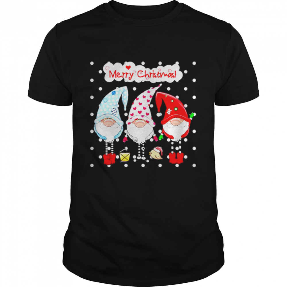 Merry Christmas With Three Elves shirt