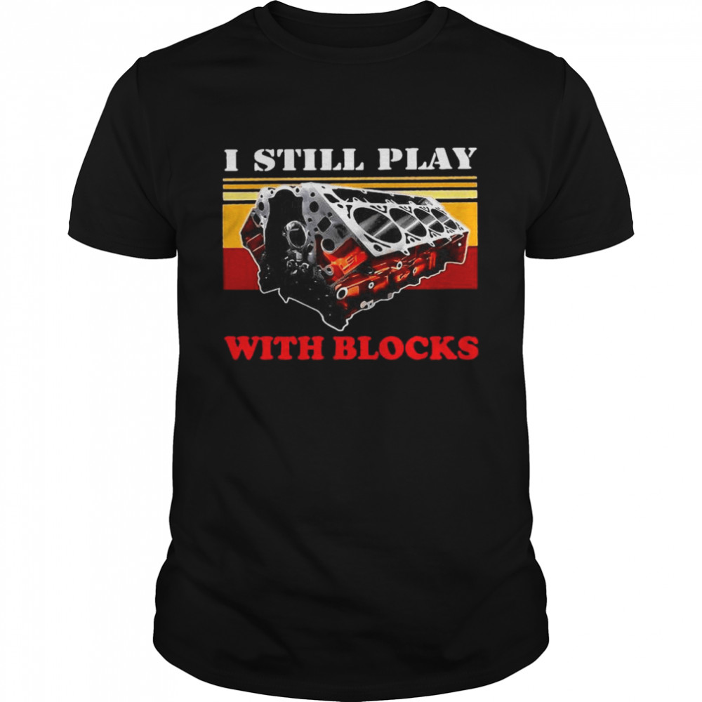 Is Stills Plays Withs Blockss Vintages shirts
