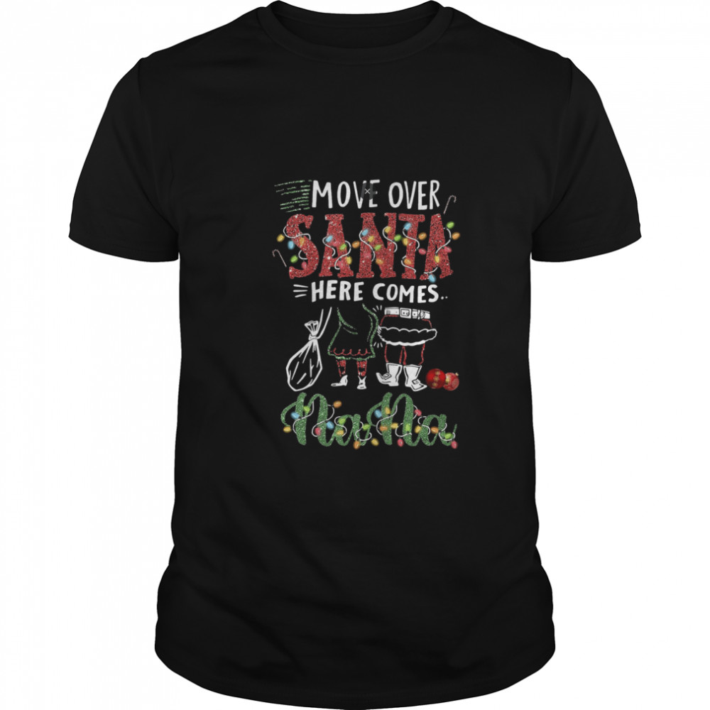 Nanas Moves Overs Santas Gifts Fors Yous Fors Familys Uglys Christmass shirts