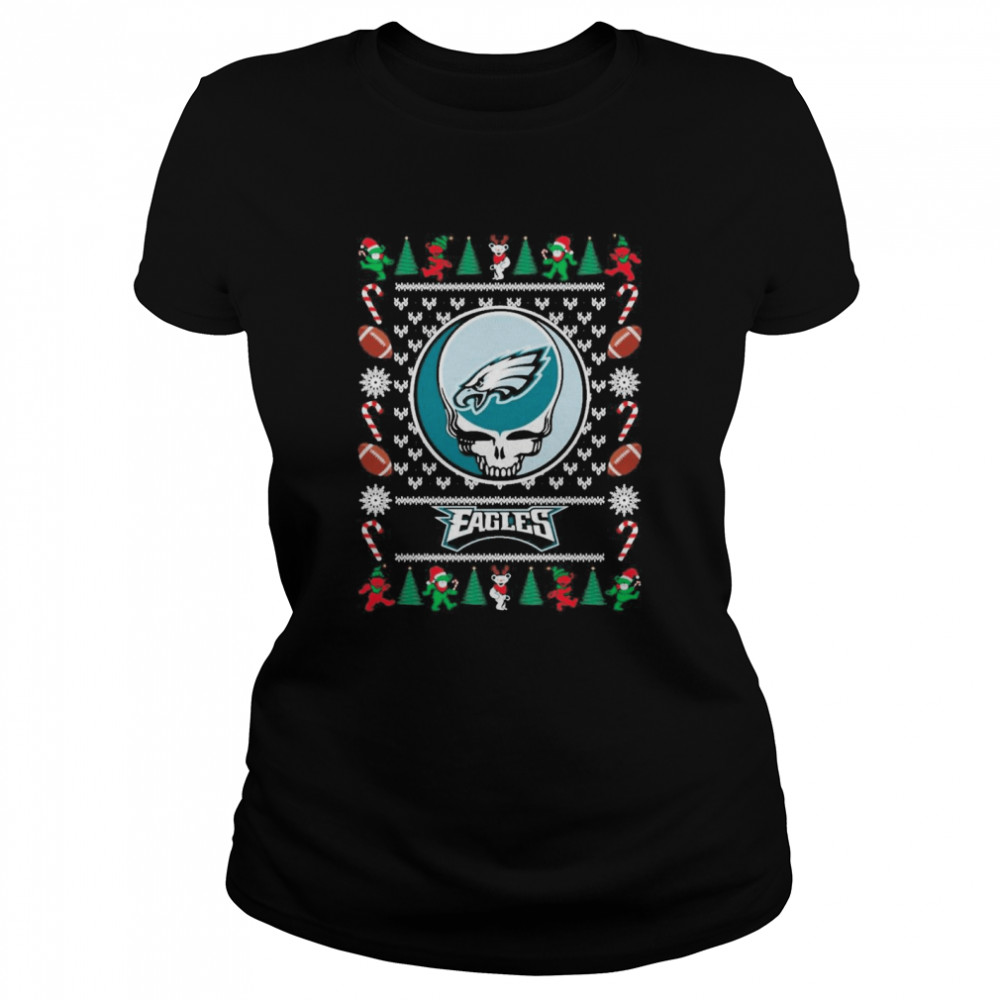 grateful dead philadelphia eagles shirt