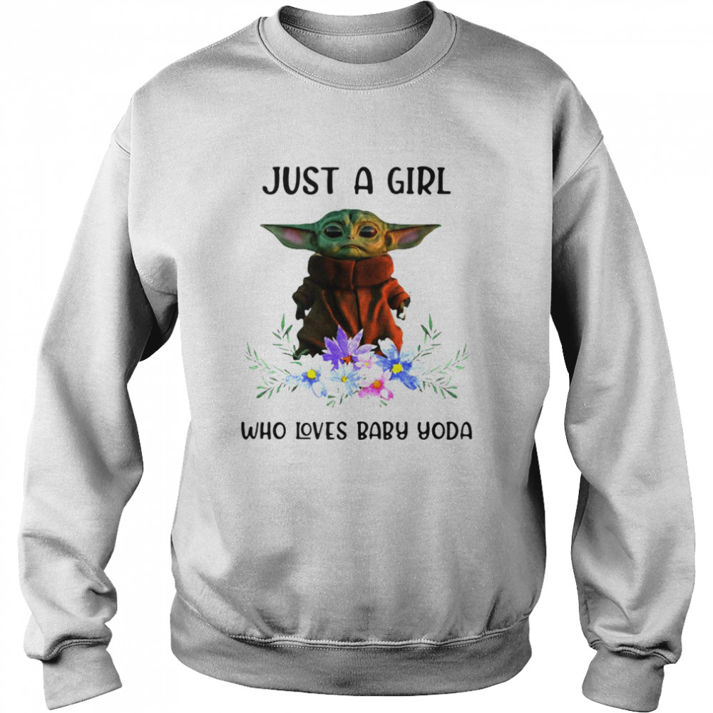 Girls baby yoda online sweatshirt