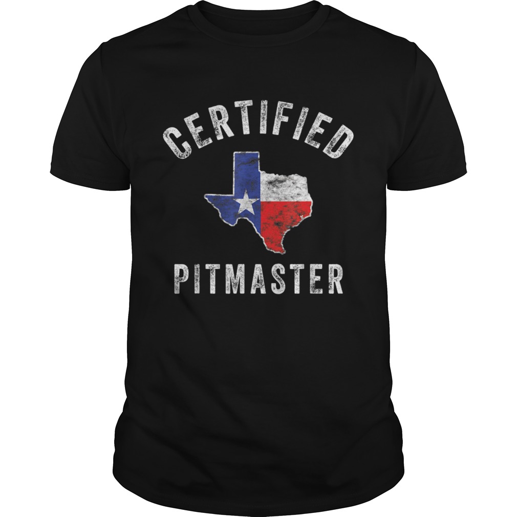 Texas Smoked Meat BBQ Pitmaster Grilling shirt Classic Men's