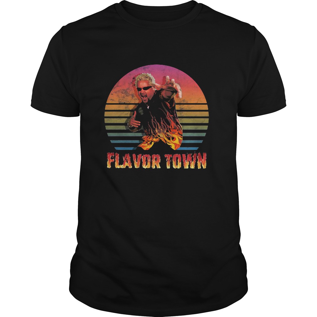 Flavor Town Flame Guy Fieri