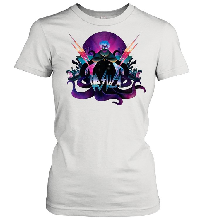 Disney Villains Ursula 90S Rock Band Neon shirt Classic Women's T-shirt