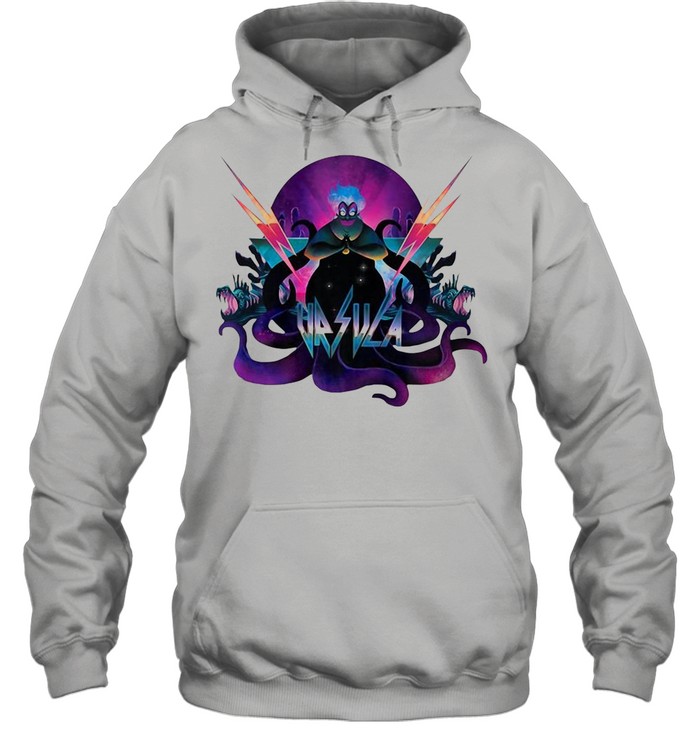Disney Villains Ursula 90S Rock Band Neon shirt Unisex Hoodie