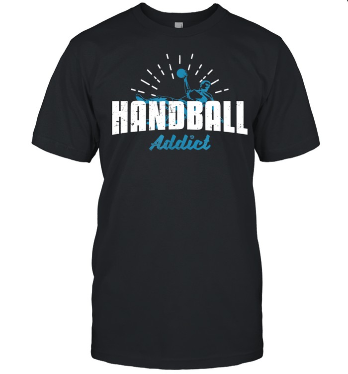 I’m A Handball Addict Sports Back Swing shirt Classic Men's T-shirt