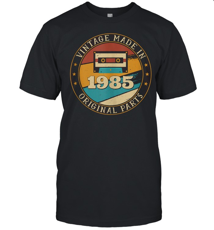 36 Years Old Mixtape Cassette Made In 1985 36th Birthday shirts