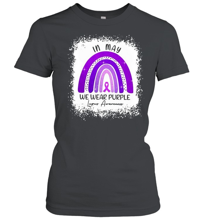 In May We Wear Purple Lupus Awareness shirt Classic Women's T-shirt