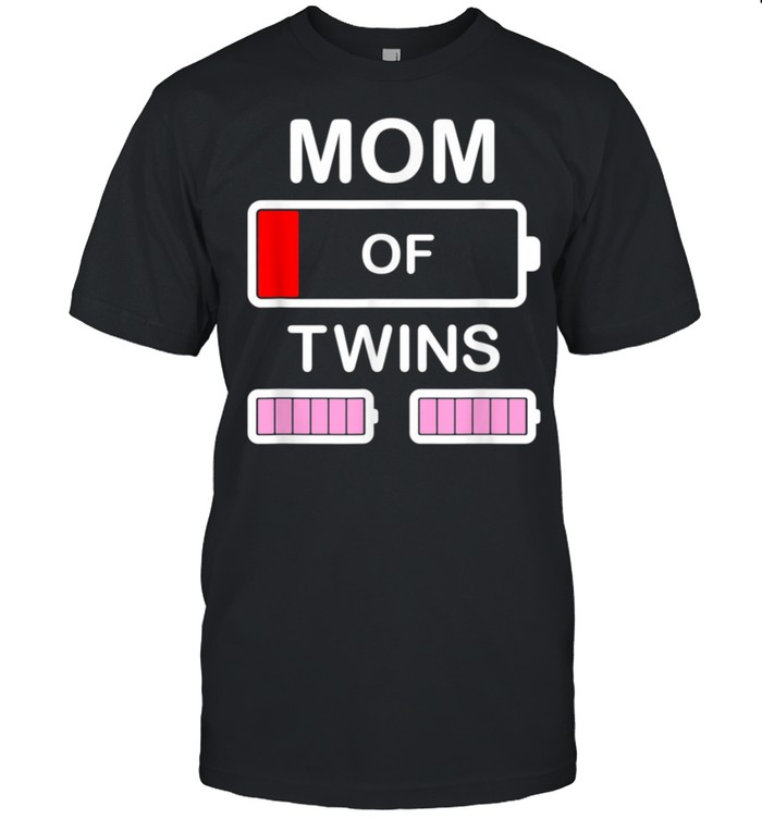 Mom Of Twin Girls Mothers Day shirt