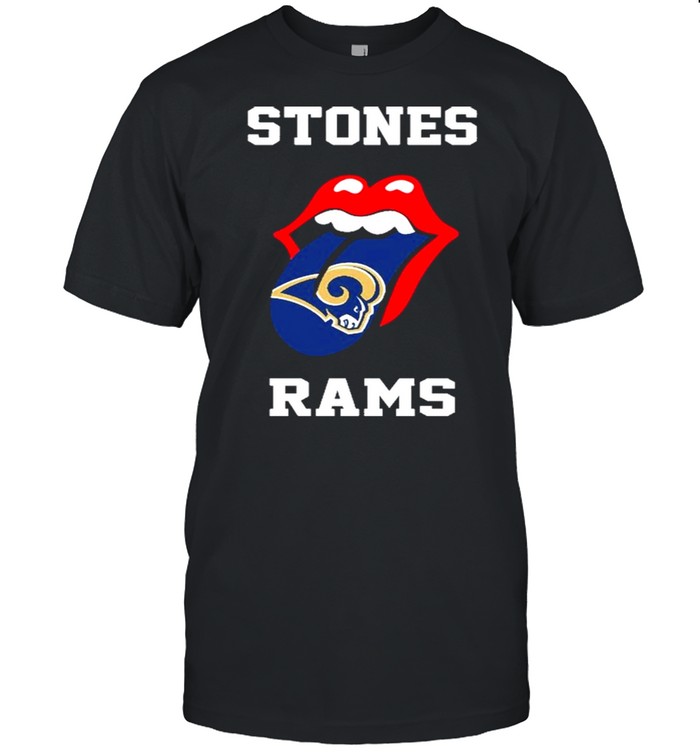 The Rolling Stones Los Angeles Rams 2021 shirts