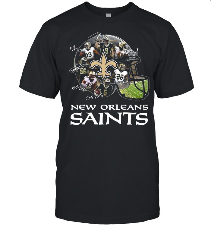 New Orleans Saints Singatures shirt