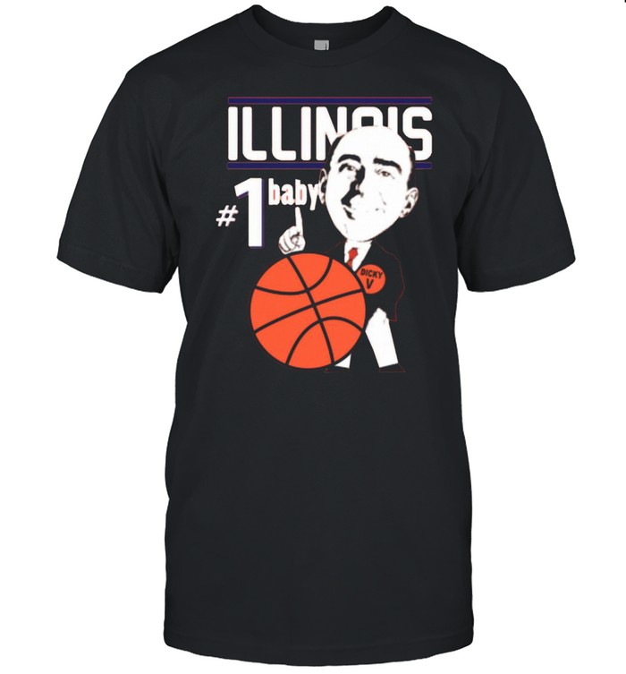 Pretty Illinois Illini University Basketball Dick Vitale 1 Baby Ncaa College Sleeveless shirt