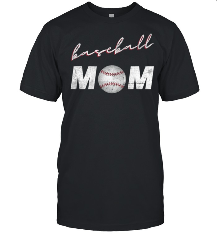 Baseball Mom Mothers Day Game Sports Proud Mama shirt Classic Men's T-shirt