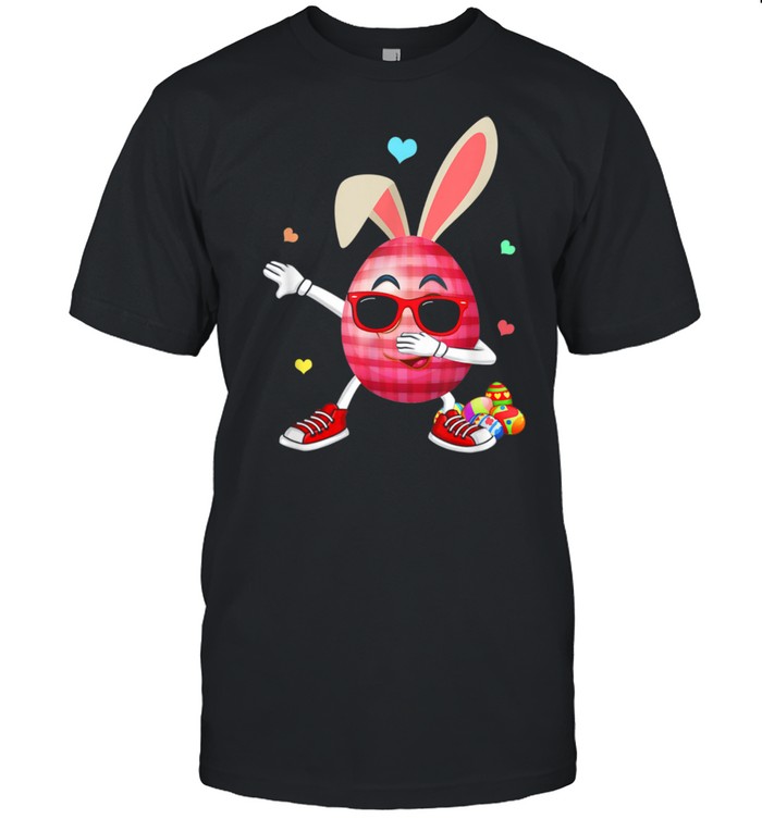 Dabbing Rabbit Easter Day Eggs Dab Boys Girls Kid bunny shirt Classic Men's T-shirt