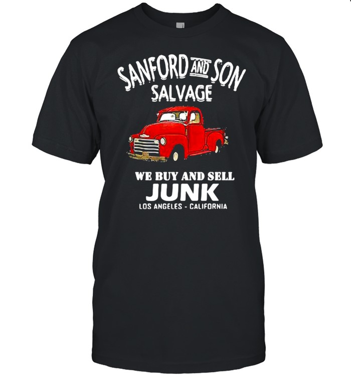 Sanford And Son Salvage We Buy And Sell Junk Los Angeles California  Classic Men's T-shirt