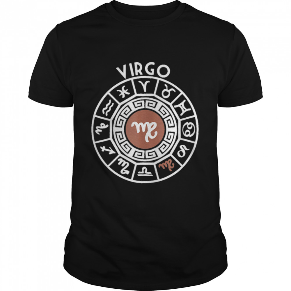 Virgo Zodiac Sign Horoscope Star Signs Astrology Birthday shirt Classic Men's T-shirt