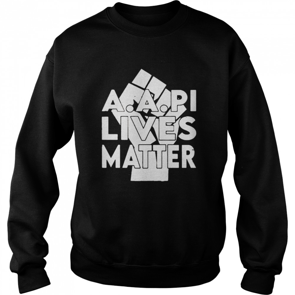 AAPI Lives Matter 2021 shirt Unisex Sweatshirt