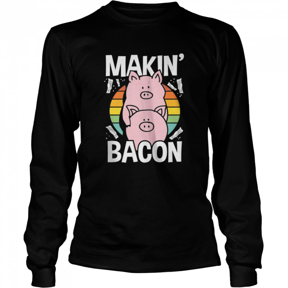 Bacon Meat Eater Long Sleeved T-shirt