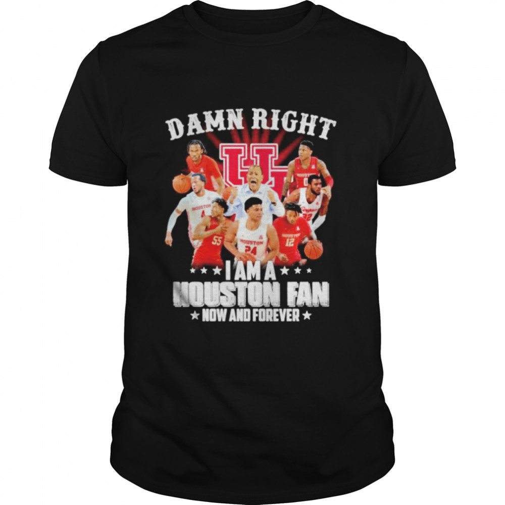 Damn right I am a Houston fan nơ and forever shirt Classic Men's T-shirt