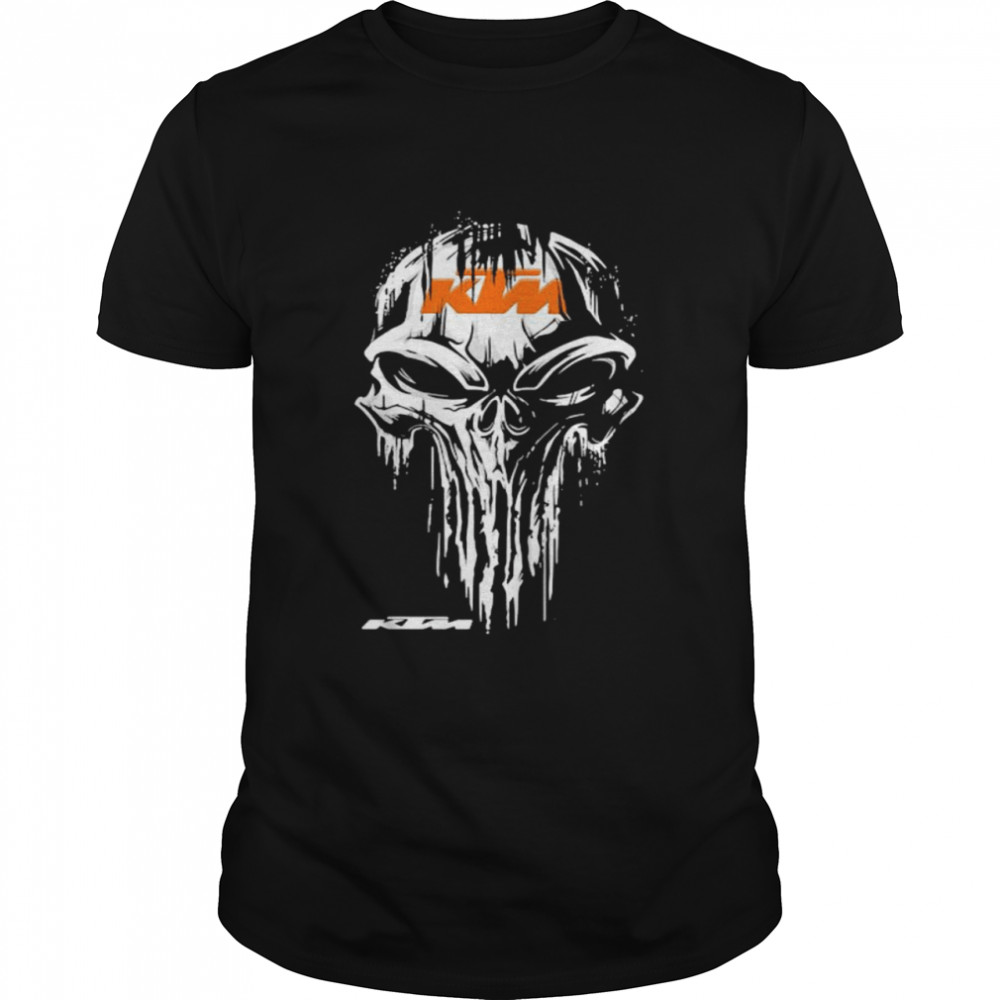 Punisher With Logo Ktm Orange Shirts