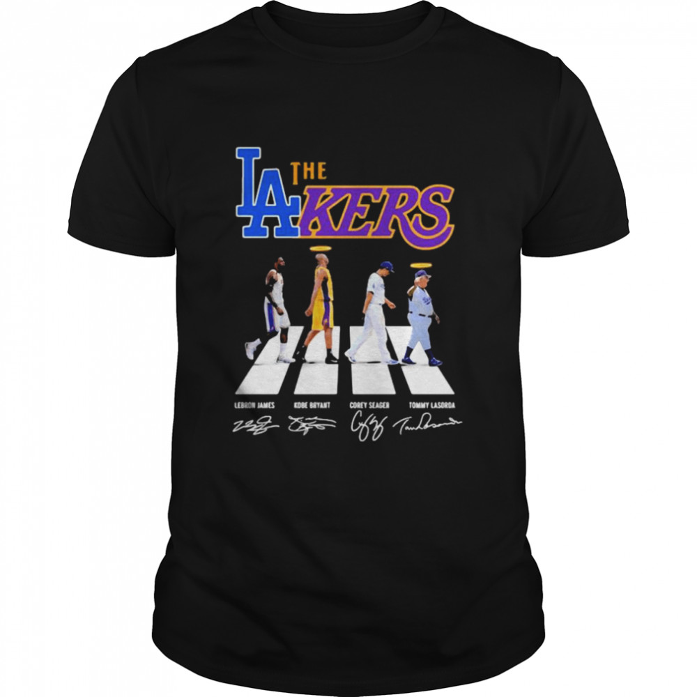 The Lakers Signature The Abbey Road  Classic Men's T-shirt
