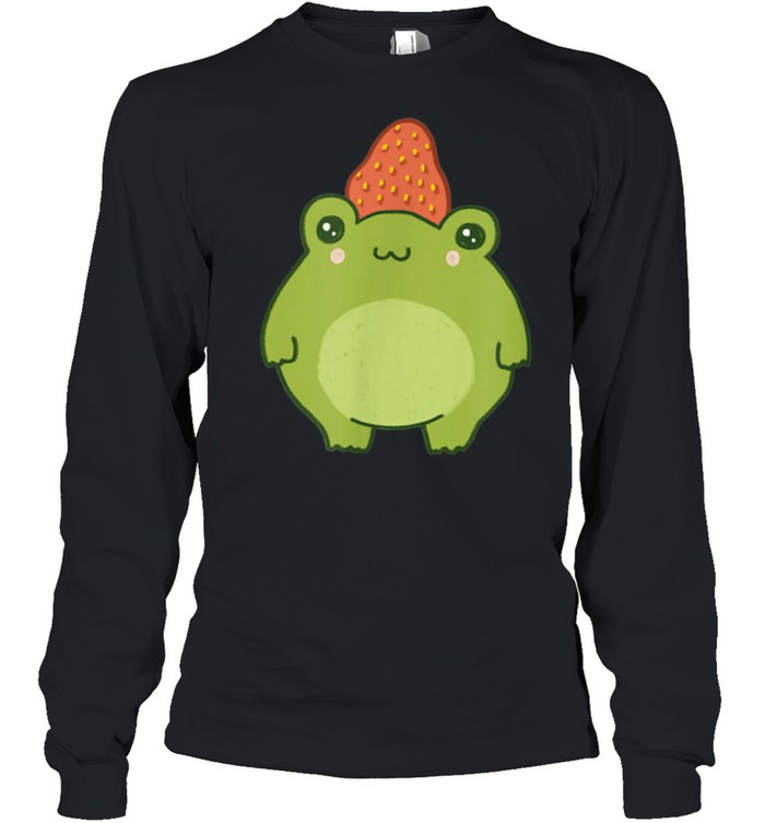 Cute Snuggle Frog Kawaii Aesthetic Frog Women's T-Shirt