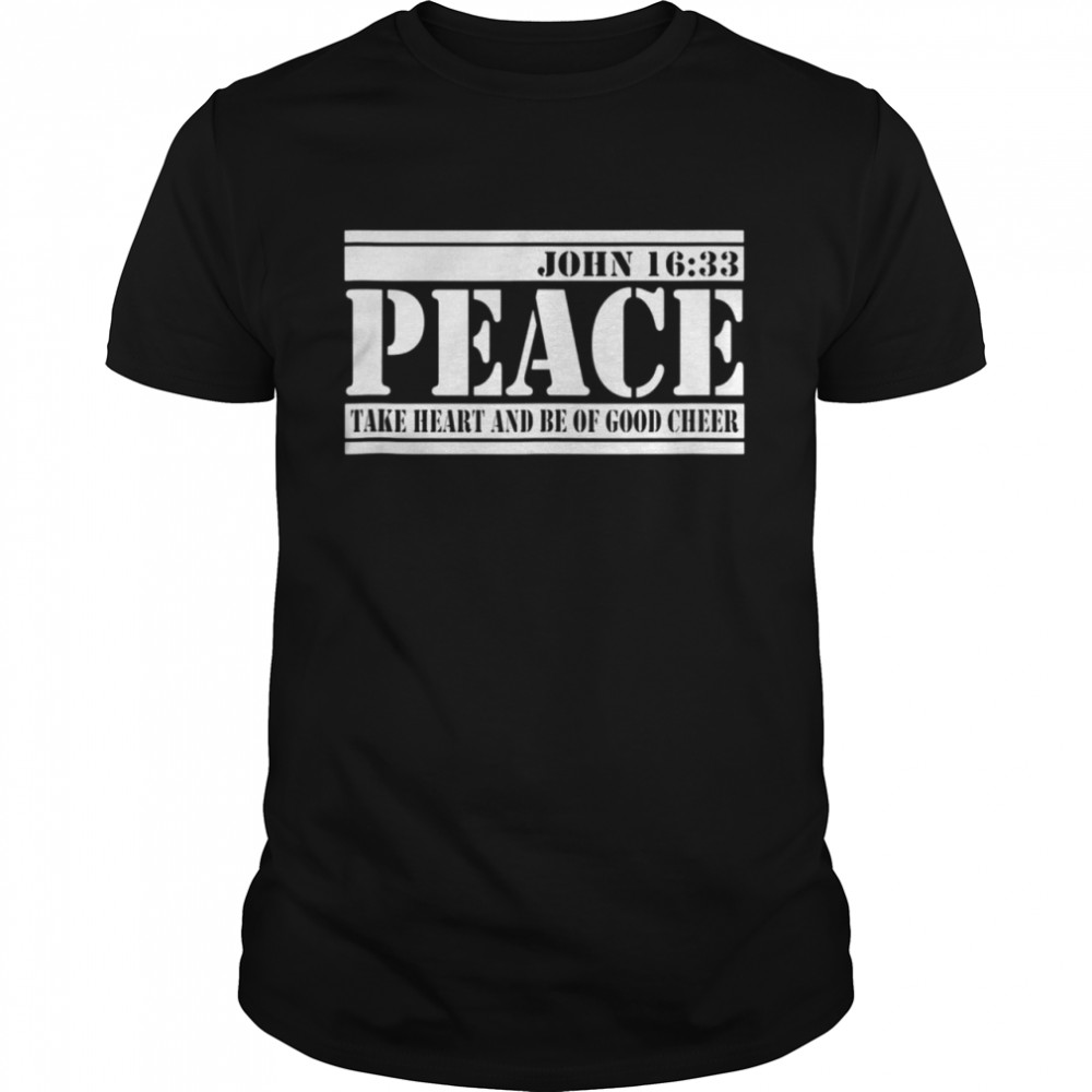 Johns 1633s Peaces Christians Themeds Noveltys Shirts