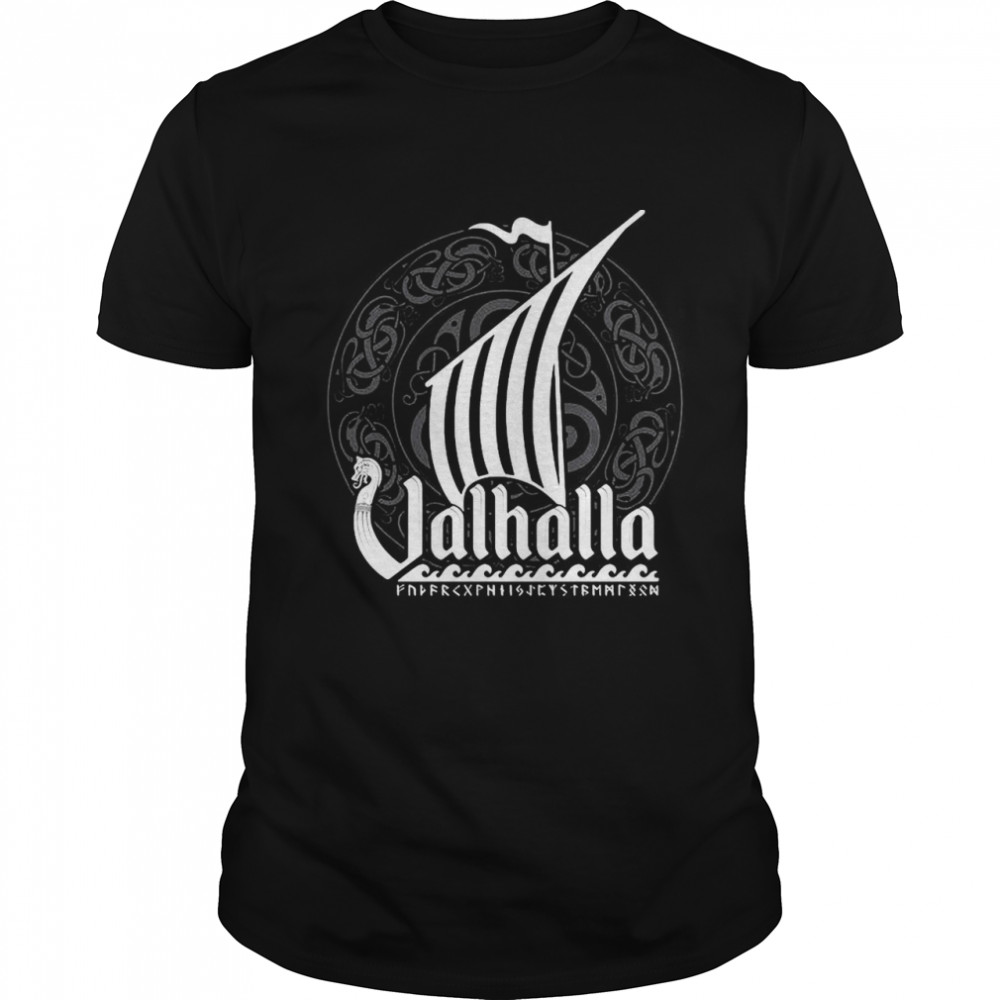 Viking Valhalla Warrior Clipart T-shirts