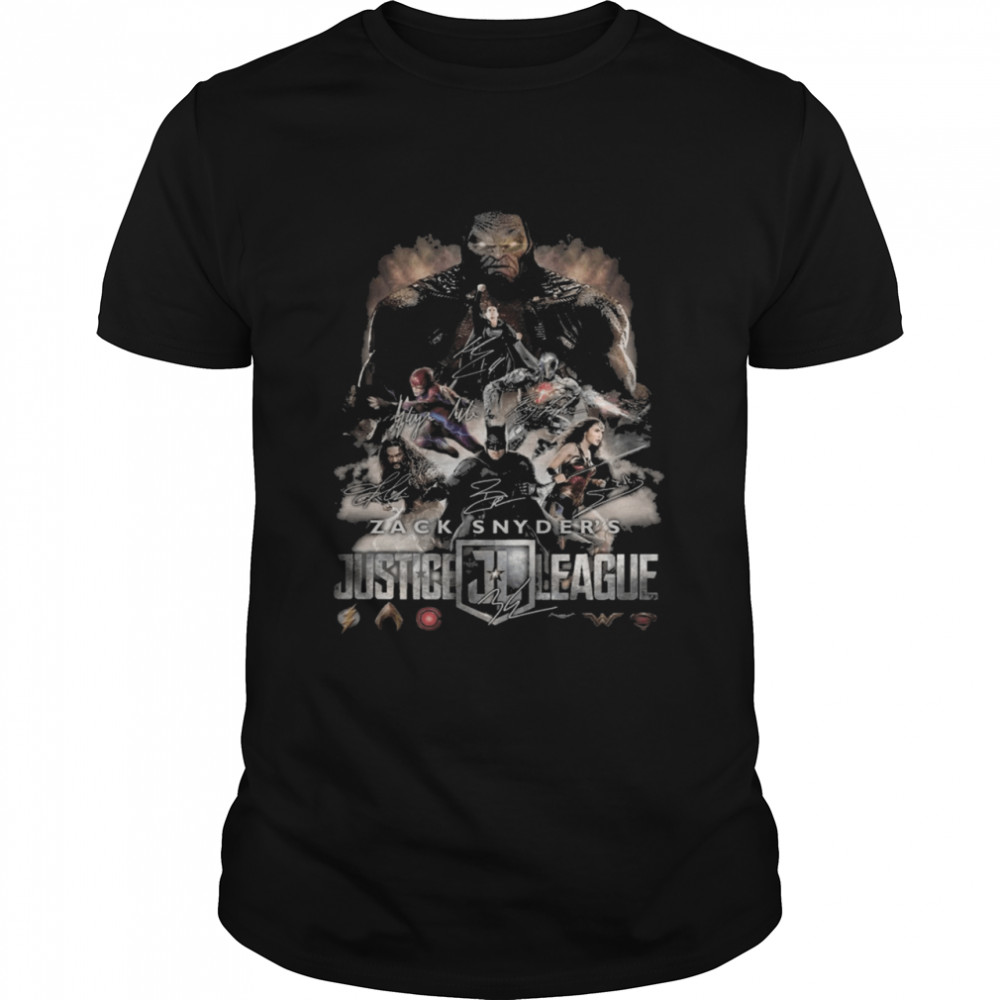 Zack Snyder’s Justice League signatures shirt Classic Men's T-shirt