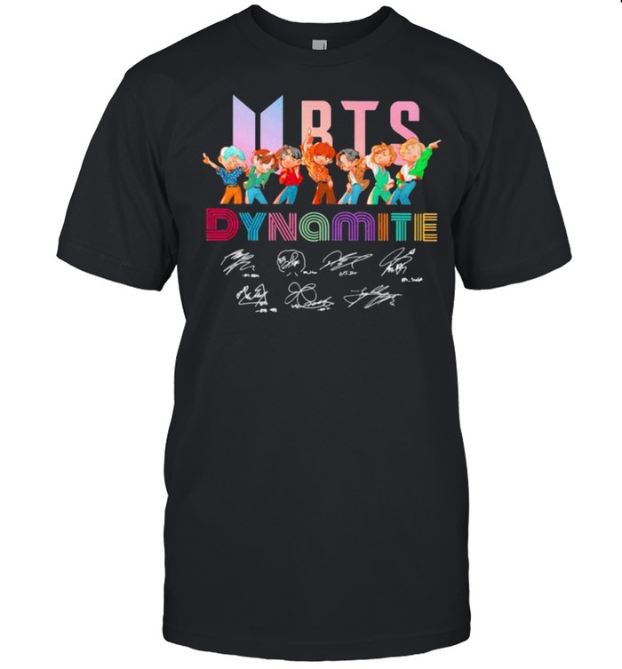 Bts Dynamite Signatures Shirt