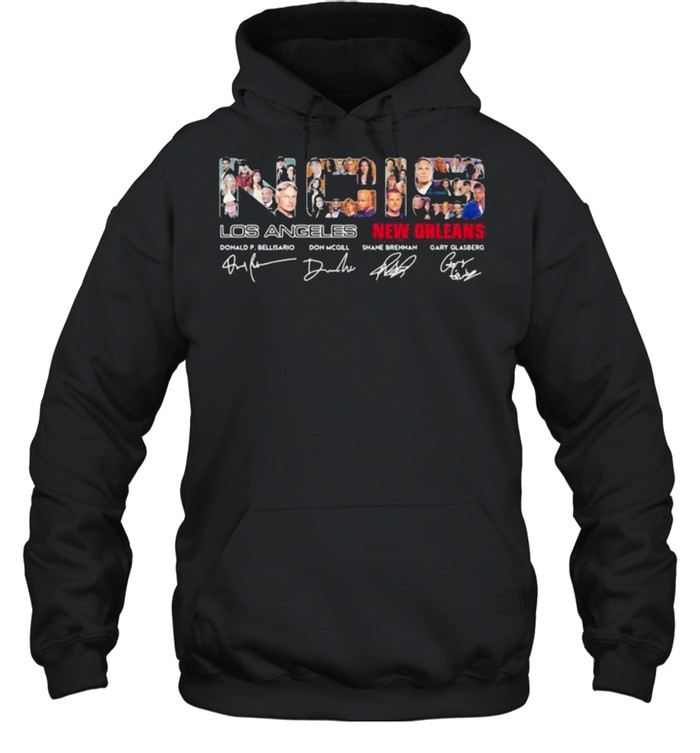 NCIS Los Angeles And New York Orleans Signature Unisex Hoodie