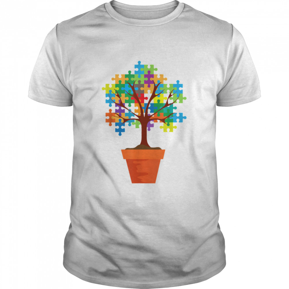 Tree Of Life Autism Awareness Month ASD Supporter Shirt