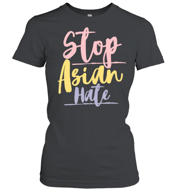 Vintage Stop Asian Hate Classic Women's T-shirt