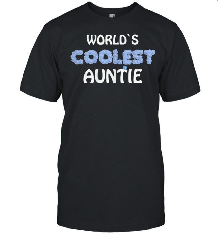 World´s Coolest Aunt Cool Auntie Chill Easy Easygoing Family  Classic Men's T-shirt