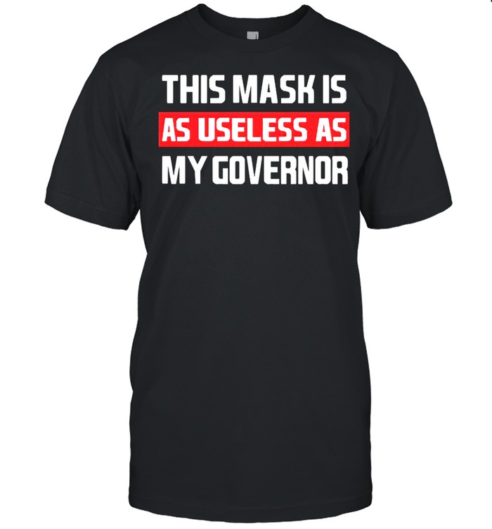 5pcs This mask is as useless as our governor Black 