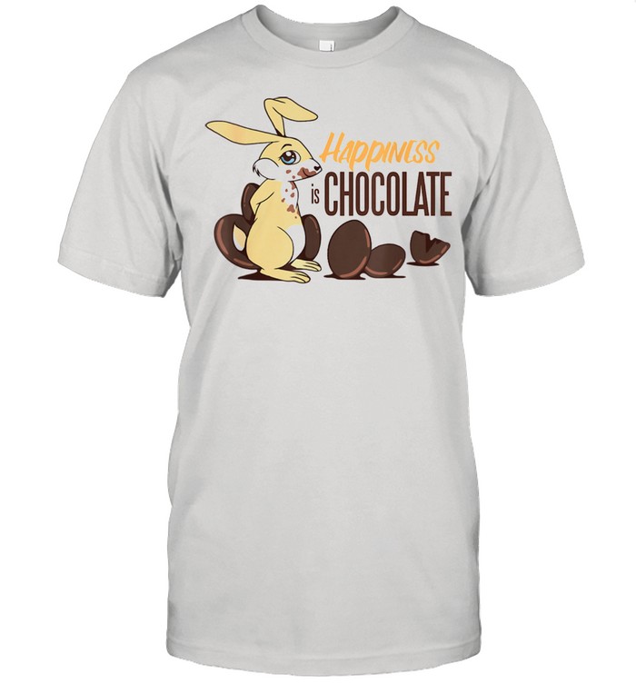 Rabbit loves sweet choco Easter bunnie Shirts