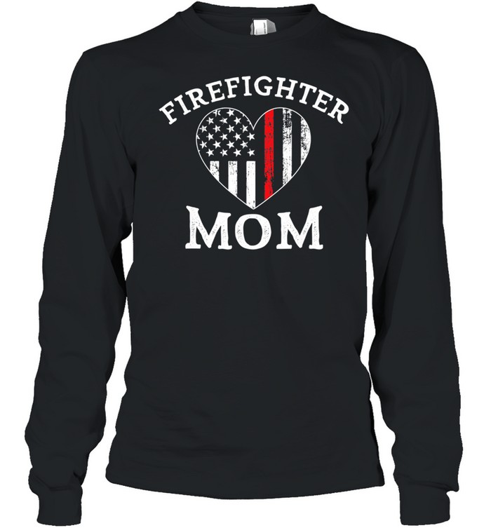 The Thin Red Line Flag Mother Day Long Sleeved T-shirt