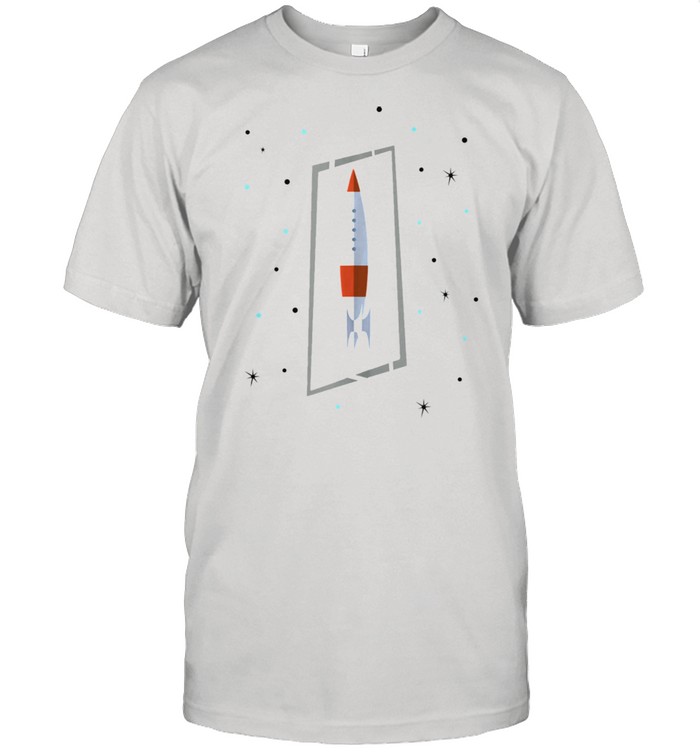 Mid Century Modern Space Ship Shirts