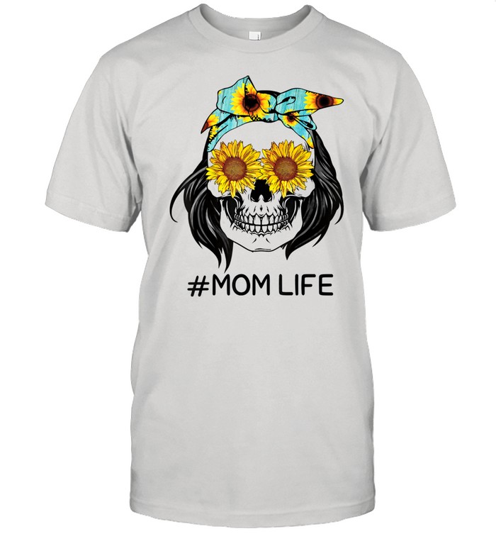 MomLife Jeans Pattern Sunflower mother's Day  Classic Men's T-shirt