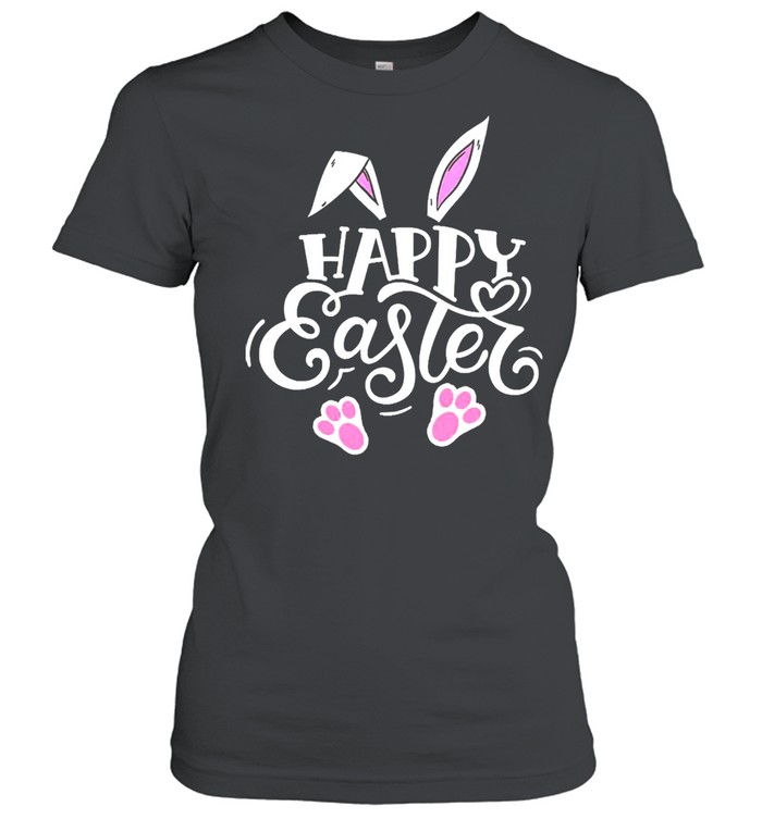 Rabbit happy easter shirt Classic Women's T-shirt