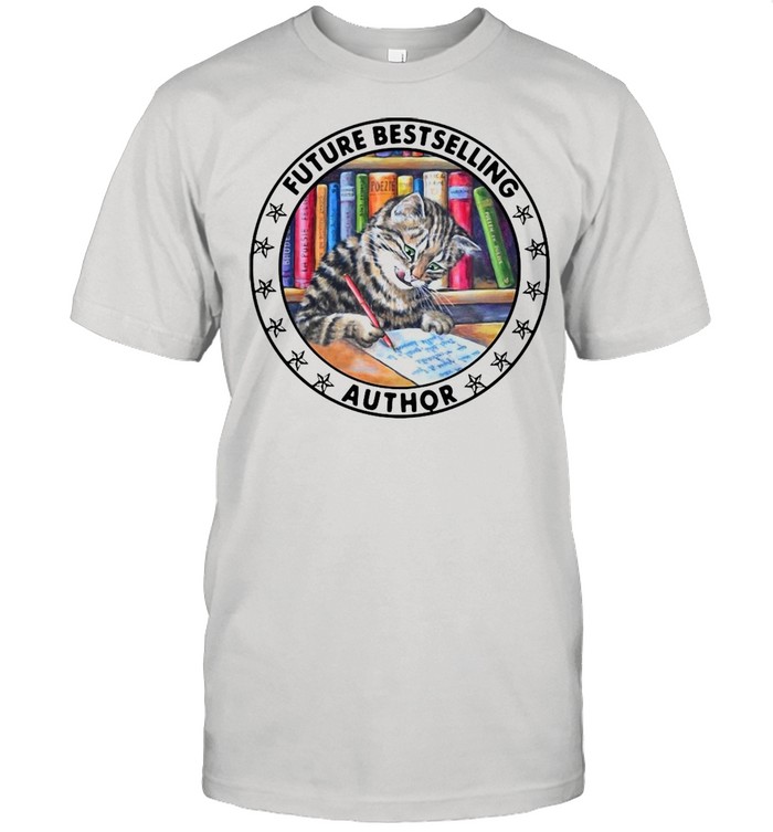 Cat Future Bestselling Author Vintage T-shirts