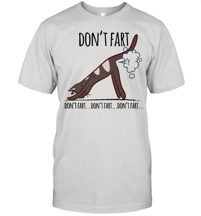 Don't Fart Yoga Workout Pose Fitness Gym  Classic Men's T-shirt